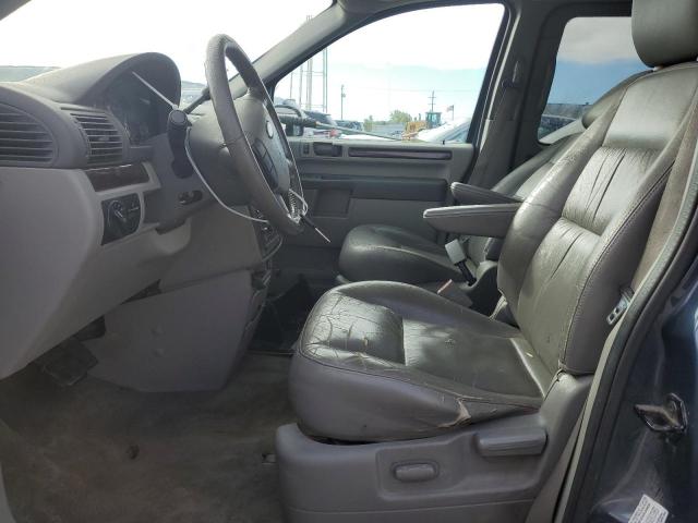 2FMZA52276BA13783 - 2006 FORD FREESTAR SEL BLUE photo 7