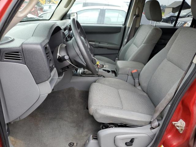 1J8HG48K96C175682 - 2006 JEEP COMMANDER 红色 照片 7