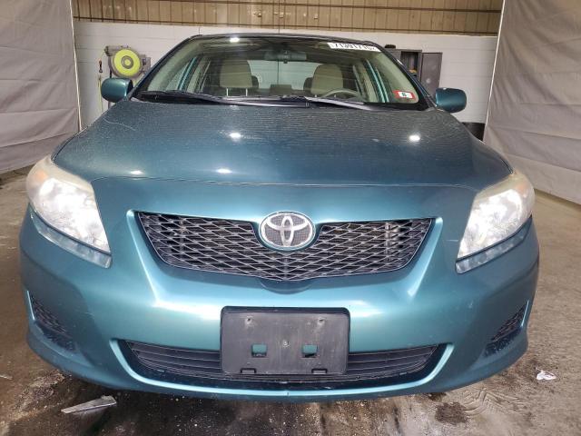 2T1BU4EE5AC390769 - 2010 TOYOTA COROLLA BASE GREEN photo 5