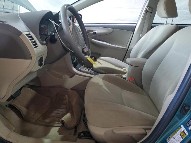 2T1BU4EE5AC390769 - 2010 TOYOTA COROLLA BASE GREEN photo 7