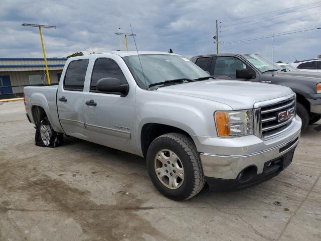 3GTP1VE02DG357666 - 2013 GMC SIERRA C1500 SLE SILVER photo 4