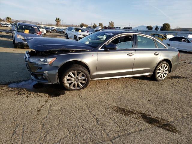 WAUHGAFC6EN111889 - 2014 AUDI A6 PRESTIGE GRAY photo 1