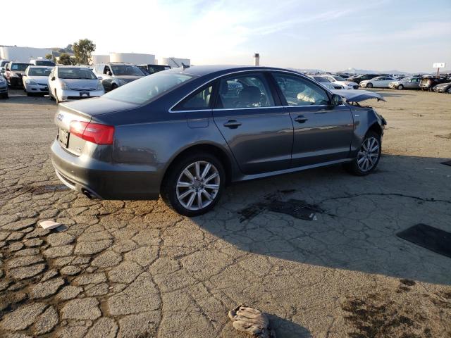 WAUHGAFC6EN111889 - 2014 AUDI A6 PRESTIGE GRAY photo 3
