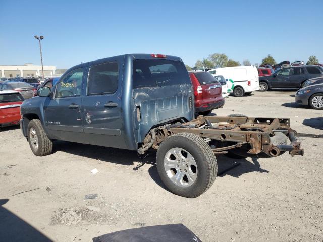 2GCEC13J471724425 - 2007 CHEVROLET SILVERADO C1500 CREW CAB TEAL photo 2