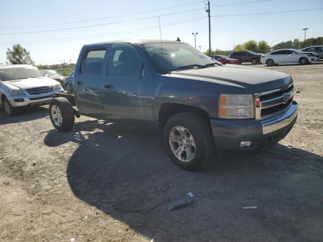 2GCEC13J471724425 - 2007 CHEVROLET SILVERADO C1500 CREW CAB TEAL photo 4