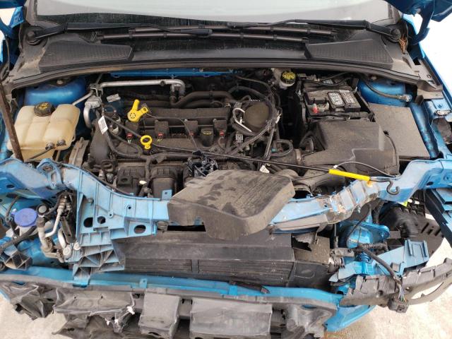 1FADP3K27EL404311 - 2014 FORD FOCUS SE BLUE photo 11