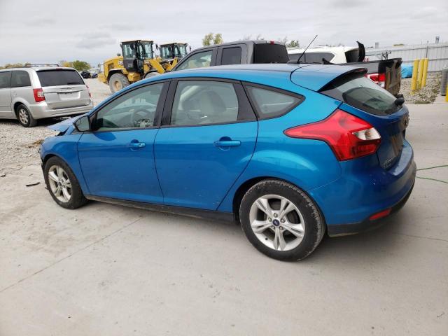 1FADP3K27EL404311 - 2014 FORD FOCUS SE BLUE photo 2