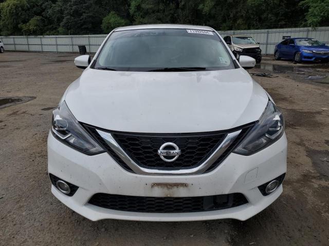 3N1AB7AP3KY299613 - 2019 NISSAN SENTRA S WHITE photo 5