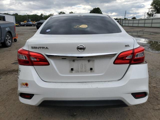 3N1AB7AP3KY299613 - 2019 NISSAN SENTRA S WHITE photo 6