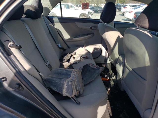 2T1BU4EE4DC987934 - 2013 TOYOTA COROLLA BASE GRAY photo 10