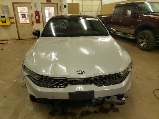 5XXG64J29MG064630 - 2021 KIA K5 GT LINE GRAY photo 5