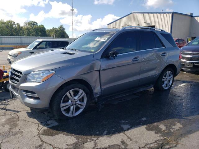 4JGDA5HB0EA357287 - 2014 MERCEDES-BENZ ML 350 4MATIC SILVER photo 1