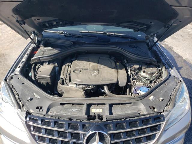 4JGDA5HB0EA357287 - 2014 MERCEDES-BENZ ML 350 4MATIC SILVER photo 12