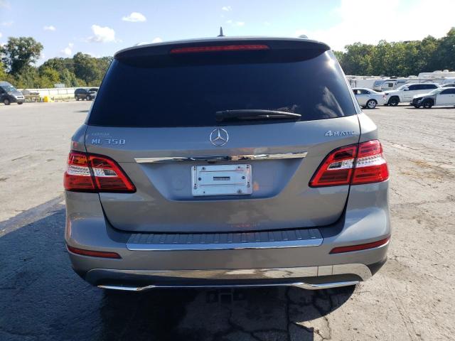 4JGDA5HB0EA357287 - 2014 MERCEDES-BENZ ML 350 4MATIC SILVER photo 6