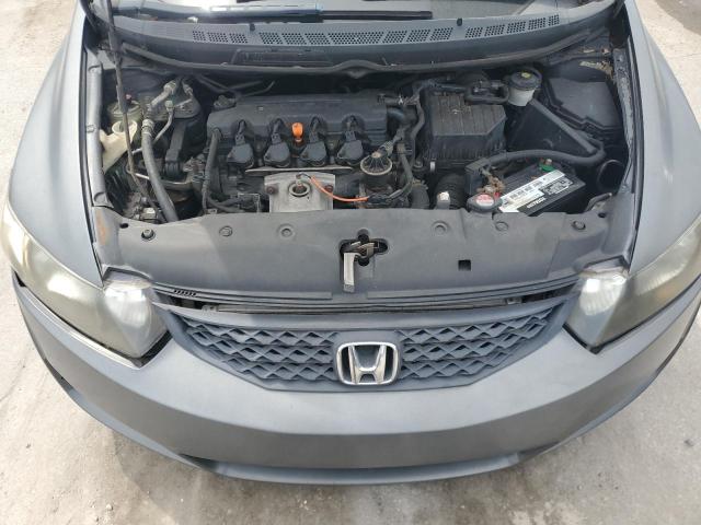 2HGFG1B61AH517691 - 2010 HONDA CIVIC LX GRAY photo 11