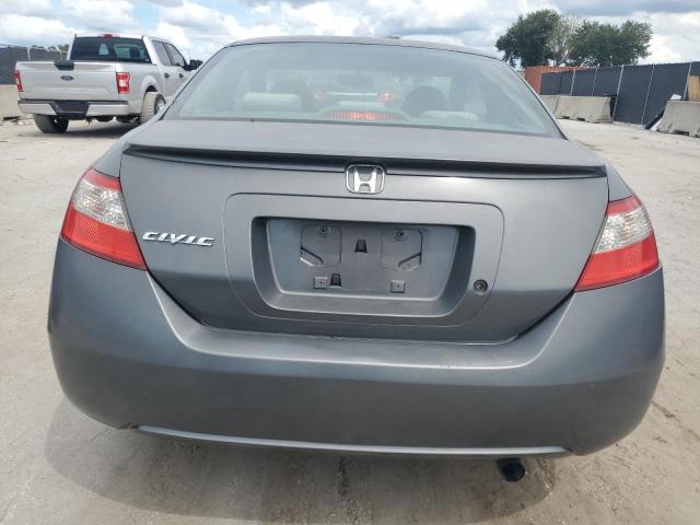 2HGFG1B61AH517691 - 2010 HONDA CIVIC LX GRAY photo 6