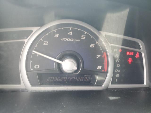 2HGFG1B61AH517691 - 2010 HONDA CIVIC LX GRAY photo 9