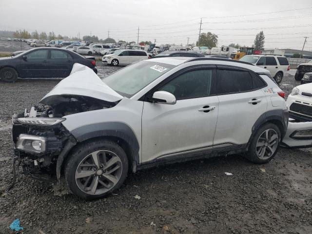 KM8K3CA59KU332439 - 2019 HYUNDAI KONA LIMITED WHITE photo 1