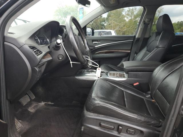 5J8YD4H36JL001104 - 2018 ACURA MDX Սև լուսանկար 7