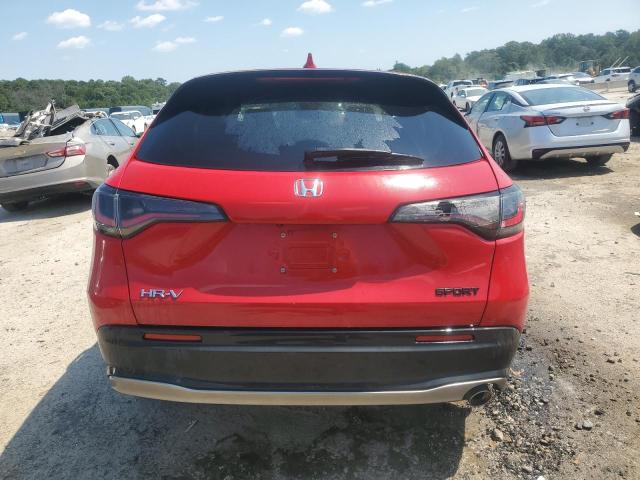 3CZRZ1H52PM731100 - 2023 HONDA HR-V SPORT RED photo 6