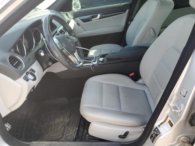 WDDGF8AB8EA959648 - 2014 MERCEDES-BENZ C 300 4MATIC SILVER photo 7