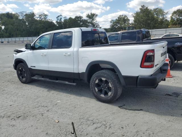 1C6SRFLT1KN534385 - 2019 RAM 1500 REBEL WHITE photo 2
