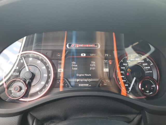 1C6SRFLT1KN534385 - 2019 RAM 1500 REBEL WHITE photo 9