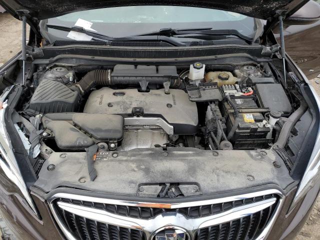 LRBFXCSAXLD150206 - 2020 BUICK ENVISION ESSENCE BROWN photo 12