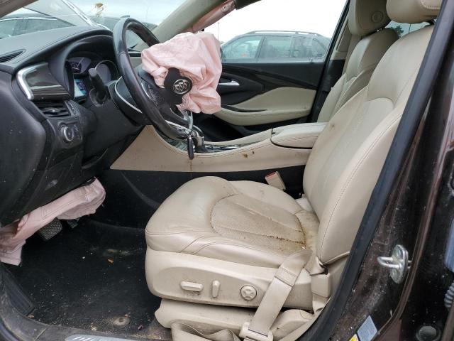 LRBFXCSAXLD150206 - 2020 BUICK ENVISION ESSENCE BROWN photo 7