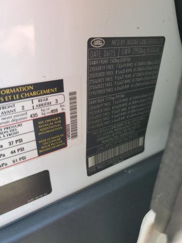 SALWR2VF4FA628020 - 2015 LAND ROVER RANGE ROVE HSE WHITE photo 13