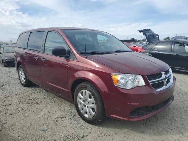 2C4RDGBG5KR584368 - 2019 DODGE GRAND CARA SE RED photo 4