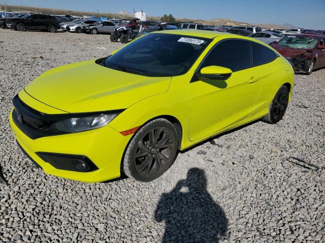 2HGFC4B80KH302139 - 2019 HONDA CIVIC SPORT 黄色 照片 1