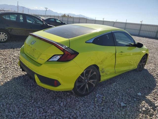 2HGFC4B80KH302139 - 2019 HONDA CIVIC SPORT 黄色 照片 3