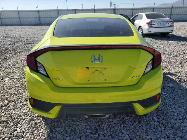 2HGFC4B80KH302139 - 2019 HONDA CIVIC SPORT YELLOW photo 6