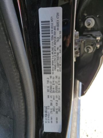 1C6SRFFT7KN577401 - 2019 RAM 1500 BIG HORN/LONE STAR BLACK photo 12