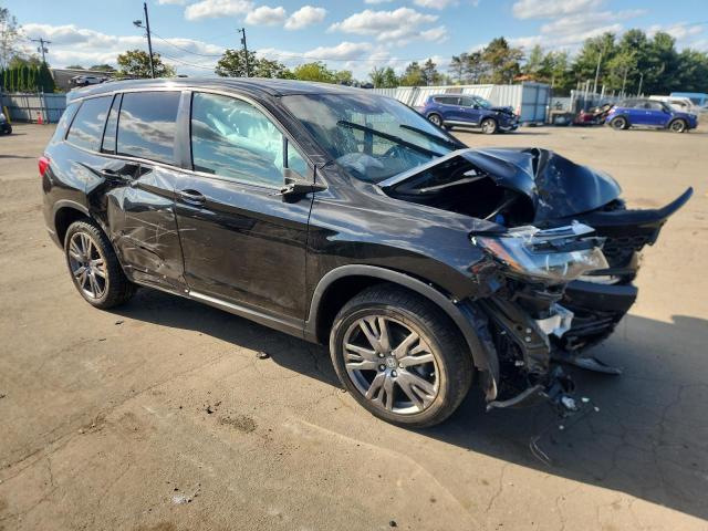 5FNYF8H51MB010088 - 2021 HONDA PASSPORT EXL Schwarz Foto 4