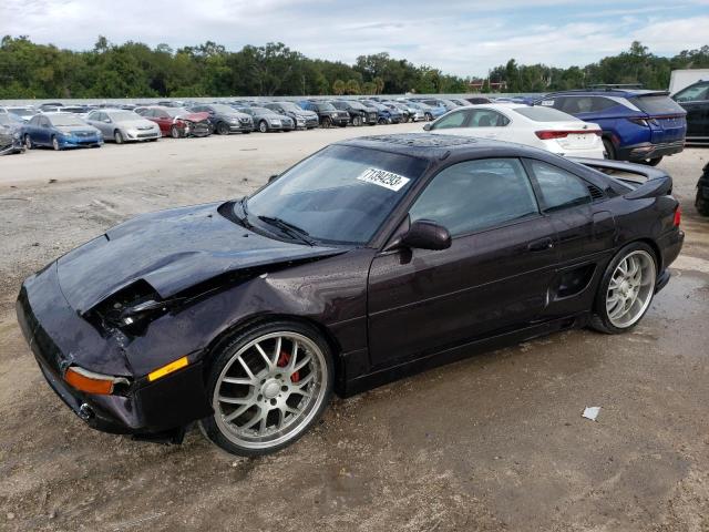 JT2SW21M3M0002196 - 1991 TOYOTA MR2 MAROON photo 1