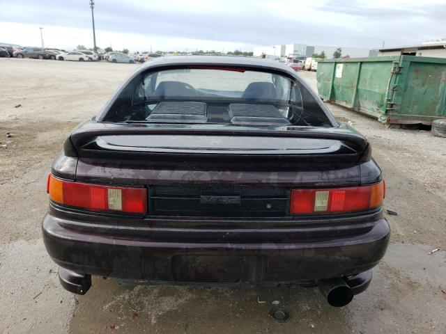 JT2SW21M3M0002196 - 1991 TOYOTA MR2 MAROON photo 6