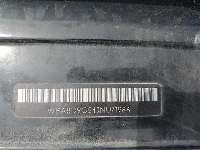 WBA8D9G54JNU71986 - 2018 BMW 330 XI BLACK photo 12