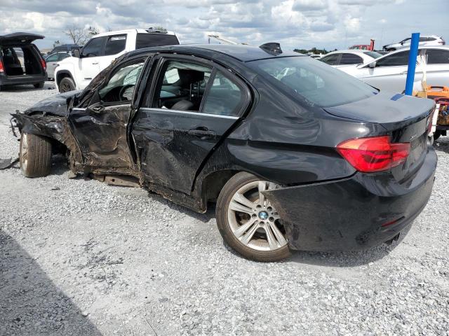 WBA8D9G54JNU71986 - 2018 BMW 330 XI BLACK photo 2