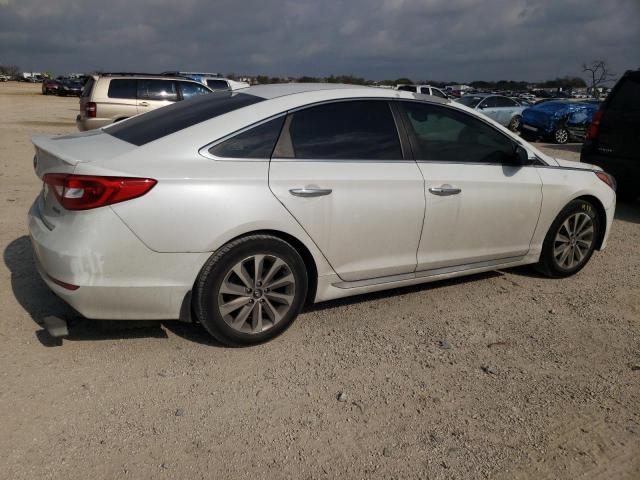 5NPE34AF1HH489059 - 2017 HYUNDAI SONATA SPORT WHITE photo 3