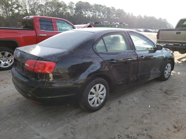 3VW1K7AJ5DM284921 - 2013 VOLKSWAGEN JETTA BASE أسود صورة 3