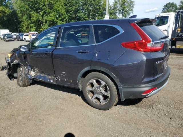 7FARW2H88JE043326 - 2018 HONDA CR-V EXL BLUE photo 2