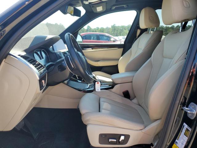 5UXTY3C09LLE54738 - 2020 BMW X3 SDRIVE30I BLACK photo 7