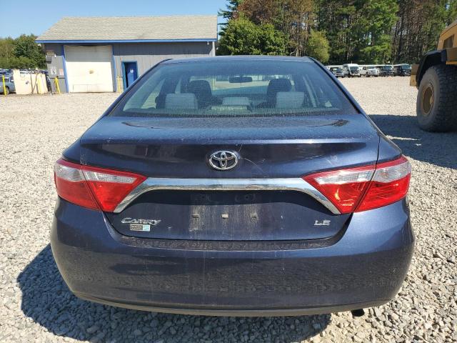 4T4BF1FK7GR535188 - 2016 TOYOTA CAMRY LE BLUE photo 6