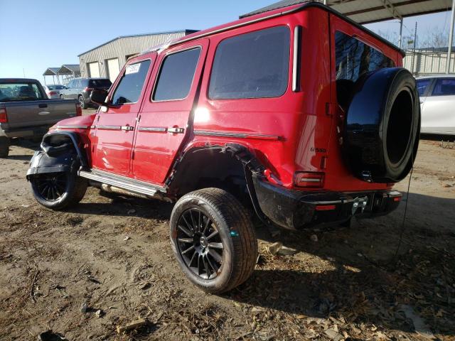 W1NYC6BJ8MX420243 - 2021 MERCEDES-BENZ G 550 RED photo 2