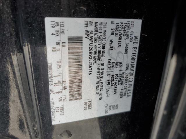 5LMFU28R93LJ36216 - 2003 LINCOLN NAVIGATOR 黑色 照片 13