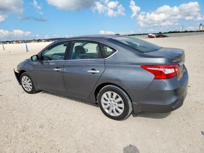 3N1AB7AP2HL713034 - 2017 NISSAN SENTRA S GRAY photo 2