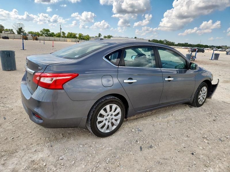 3N1AB7AP2HL713034 - 2017 NISSAN SENTRA S GRAY photo 3