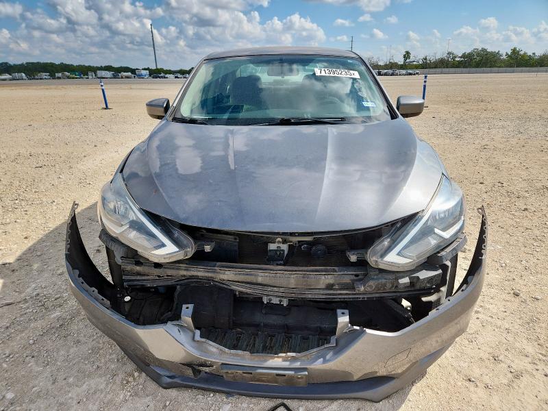 3N1AB7AP2HL713034 - 2017 NISSAN SENTRA S GRAY photo 5